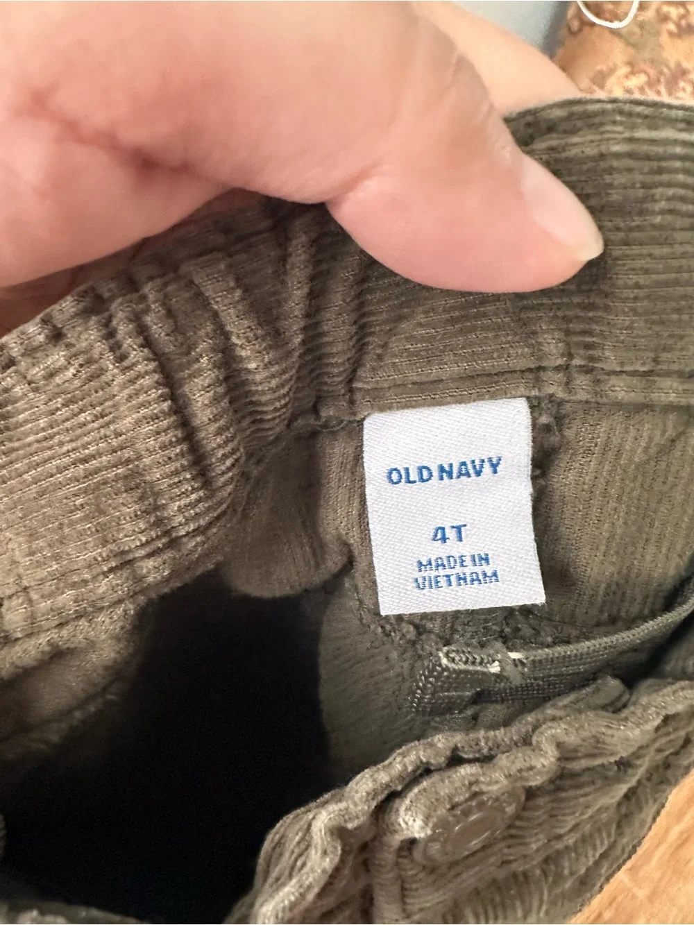 Old navy 4t ribbed pants